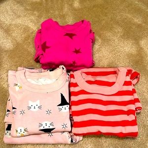 3 sets of PJs: 10-12yo Hanna Andersson & GAP
